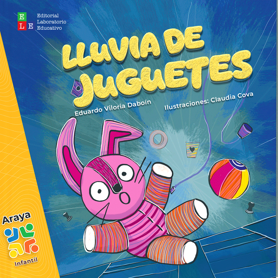 Imagen de portada del libro lluvia de juguetes